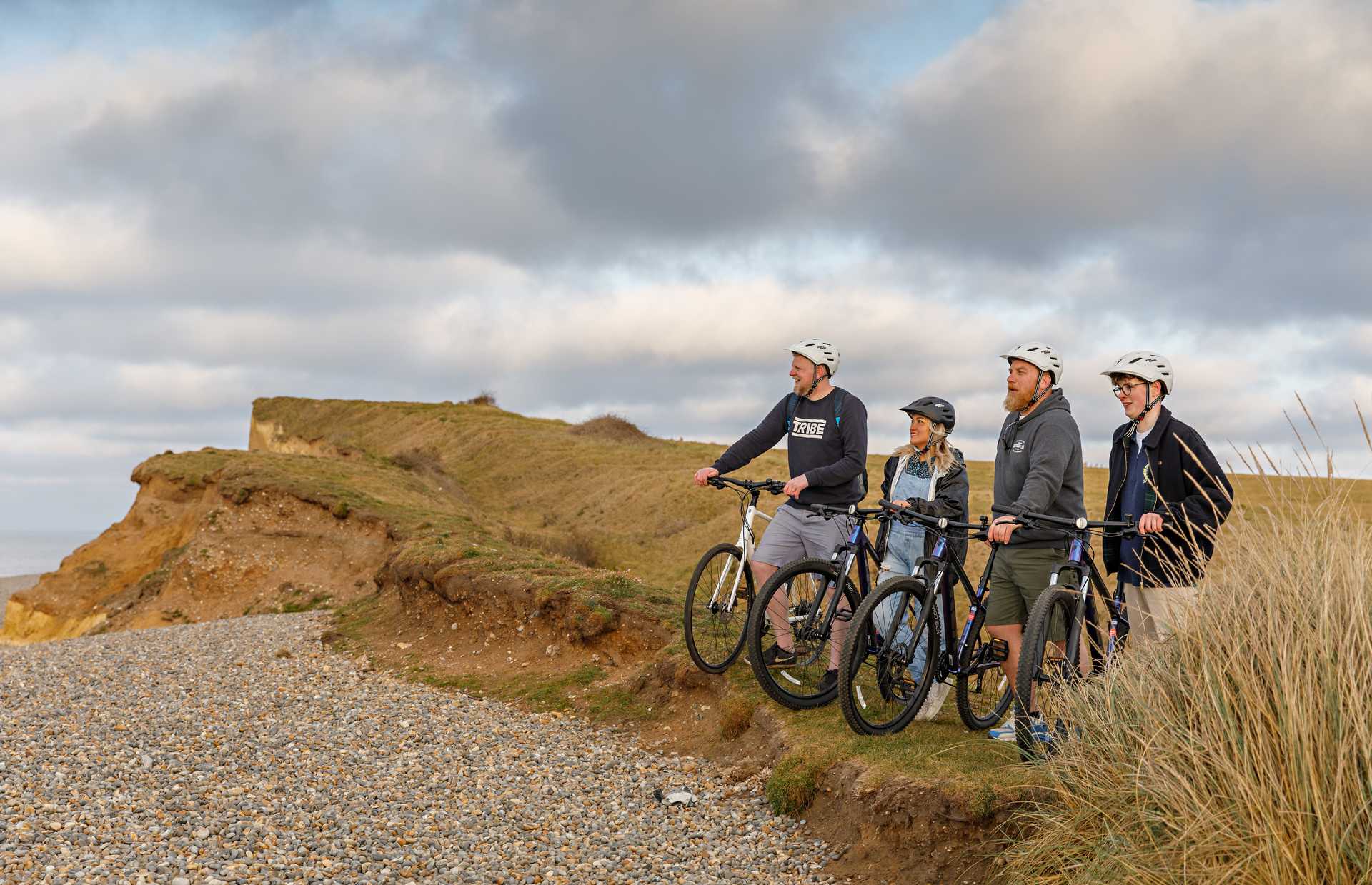 People on one of Sea & Pine's routes